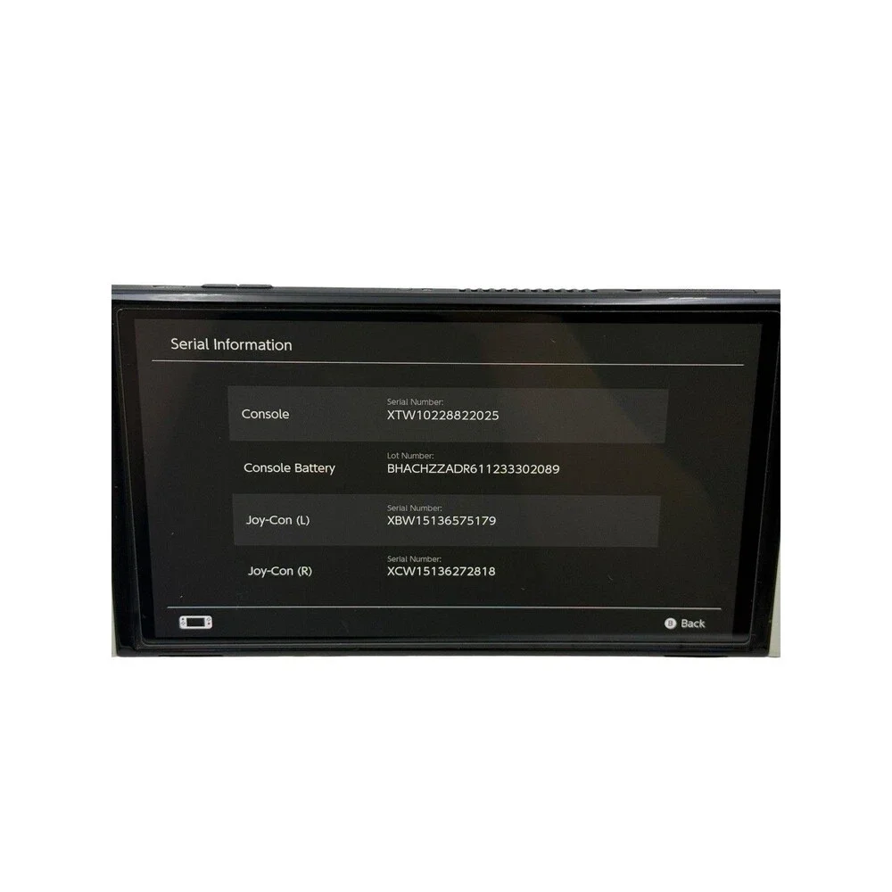 Nintendo Switch OLED Console Gaming System HEG-001 Console Only